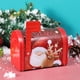 thumbnail image 4 of Caja de Regalo de Navidad con Forma de Buzón, Caja Creativa de Lata de de Navidad para Adorno, Mostrador de Cocina, Festival, Regalos de Navi Papá Noel Gloria caja de galletas, 4 of 9