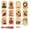 Style 3 A, variant on 48/50PCS Merry Christmas Paper Tags Elk Snowflake Printed Labels Xmas Tree Hanging Message Cards Xmas New Year Gifts Accessories