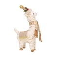 thumbnail image 3 of Figura de alpaca de pie, muñeca de alpaca, decoración navideña, centro de mesa nórdico, adorno navideño para dormitorio interior 22 cm x 8 cm x 38 cm, 3 of 8