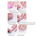 thumbnail image 2 of keepw 12 Pcs/24 Pcs Nail Tape Double Sided Transparent Simple Style Self-adhesive Stickers Fingernails for Manicuring 12pcs, 2 of 6