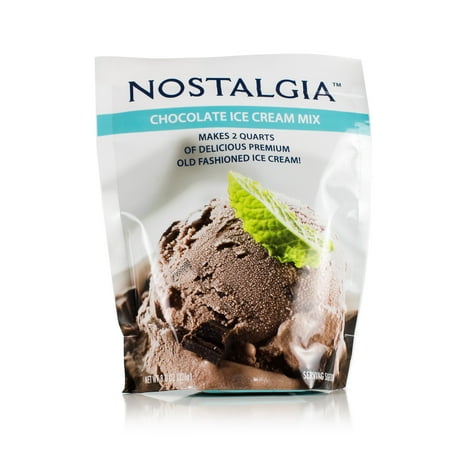 Nostalgia Premium Chocolate Ice Cream Mix, 8 oz