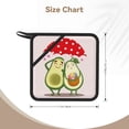 thumbnail image 3 of Honeii Avocado Lovers Wearing Umbrella for Silicone Trivets for Hot Pots and Pans -Trivet Mat - Heat Resistant Silicone Trivet - Hot Plate Mats, 3 of 8