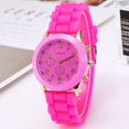 thumbnail image 1 of Reloj de silicona de moda, hermoso color, reloj informal para estudiantes., 1 of 6