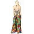 thumbnail image 2 of Sakkas Lizi 2 Women's Maxi High-Low Halter Handkerchief Dress Beach Party Vacation - 543 - One Size, 2 of 5