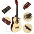 thumbnail image 4 of Dreadnought Cutaway, guitarra eléctrica acústica folk de madera de alta calidad Guitarra eléctrica Resultados impresionantes, 4 of 8