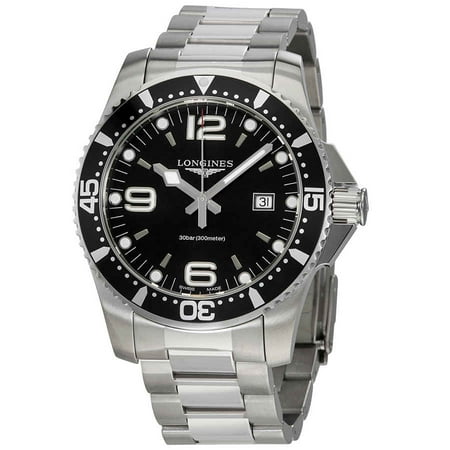 Longines HydroConquest Black Dial Men's Watch (Longines Mens Watches Best Price)