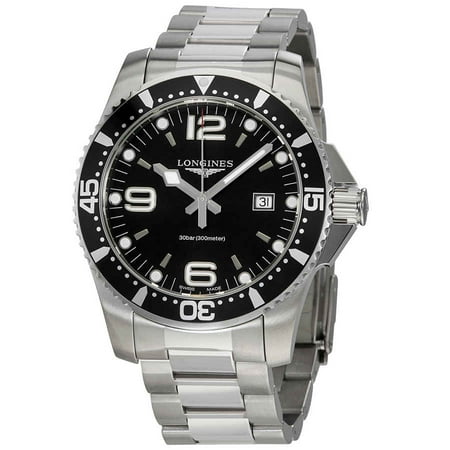 Longines HydroConquest Black Dial Men's Watch