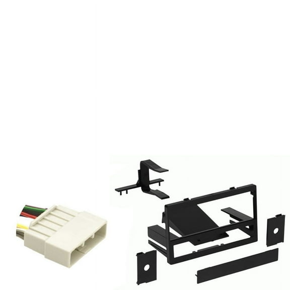 Acura Legend 1991-1995 Single DIN Stereo Harness Radio Install Dash Kit Package