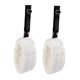 thumbnail image 2 of Paquete de 2 correas elásticas, flexibles y ajustables para reformer de Pilates. Blanco, 2 of 9