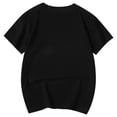 thumbnail image 6 of Girls T-Shirt Short Sleeve Summer Clothes Super Soft Casual Printed Round Neck Casual Girls Tops Cute Graphic Tees Black 12-13 Years, 6 of 6