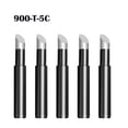 thumbnail image 1 of MYG 900M-T Copper Replacement Bevel Style Iron Tip 936 Black Quantity Color Copper Replacement Bevel Style Iron Tip 900M-T, 1 of 10