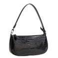 thumbnail image 1 of Bolso bandolera pequeño, correas desmontables, bolso tote vintage de piel de cocodrilo, bolso para llevar debajo del brazo, 1 of 5