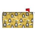 thumbnail image 2 of Xecao Cartoon Bear Yellow for Mailbox Cover with Magnetic Strips, Waterproof and Sunscreen, Adds a Decorative Touch to Your Garden Yard., 2 of 9