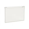 7 in. H x 11 in. L Acrylic Sign Holder for Slatwall or Wire Grid Panels (Pack of 24)