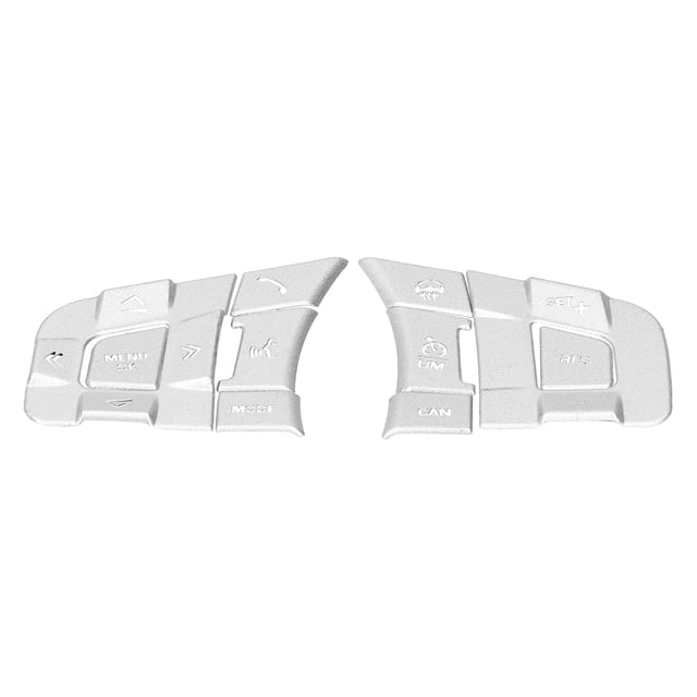 Steering Wheel Button Decor,, Precise Manufacturing Aluminium Alloy Steering Wheel Button Cover For Car For Car Lover
