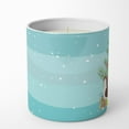 thumbnail image 3 of Carolines Treasures BB9310CDL 3.75 x 3.25 in. Unisex Large Pigeon Christmas 10 oz Decorative Soy Candle, Teal, 3 of 5