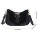 thumbnail image 2 of Pequeal crianza hombro Hobo Bolso elegante bolsos bolsillo All-Match Crossbody Mujeres costuras color sólido, 2 of 9
