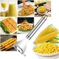 thumbnail image 6 of Corn Peeler Corn Planer Corn Kernel Remover Tool Magic Corn Stripper Tool Corn Cutter Corn Scraper, 6 of 7