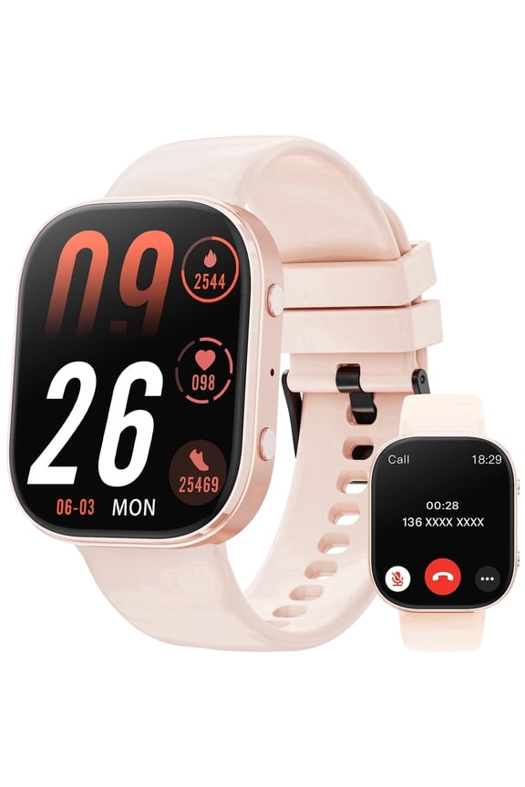 1.88" HD Smart Watch for Women, IP68 Waterproof, Bluetooth Answer Calls, Fitness Tracker with Multi Sport Modes, Compatible with Android iPhone
