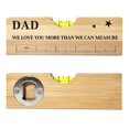 thumbnail image 1 of Regalo de cumpleaños de Wooden Spirit Level AACQQ para el Día del Padre para papá, 1 of 6