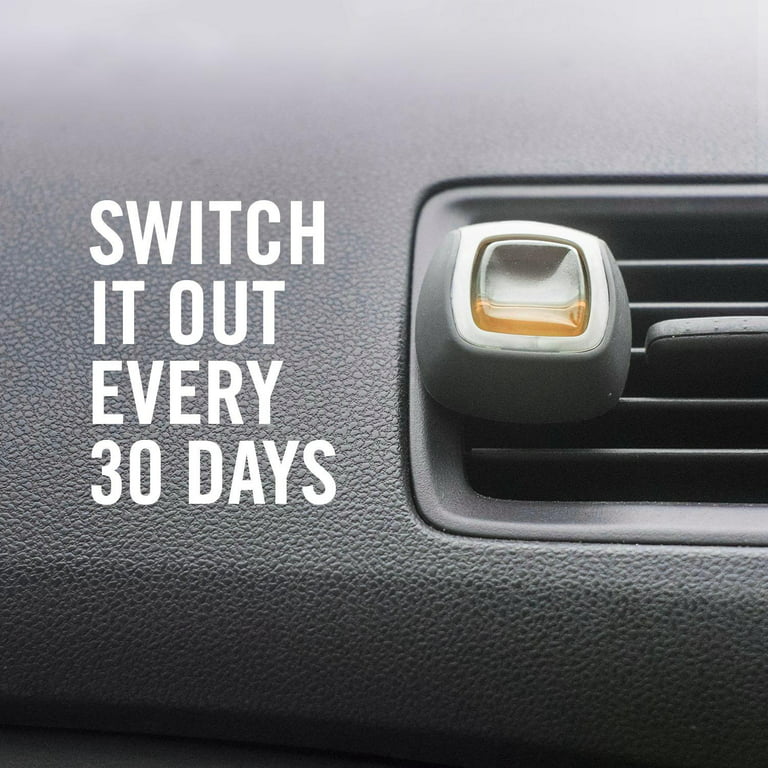 Febreze Car Odor-Eliminating Air Freshener Vent Clip Midnight