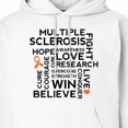 thumbnail image 3 of Inktastic Multiple Sclerosis Ms Awareness Walk Adult Hoodie Sweatshirt, 3 of 4