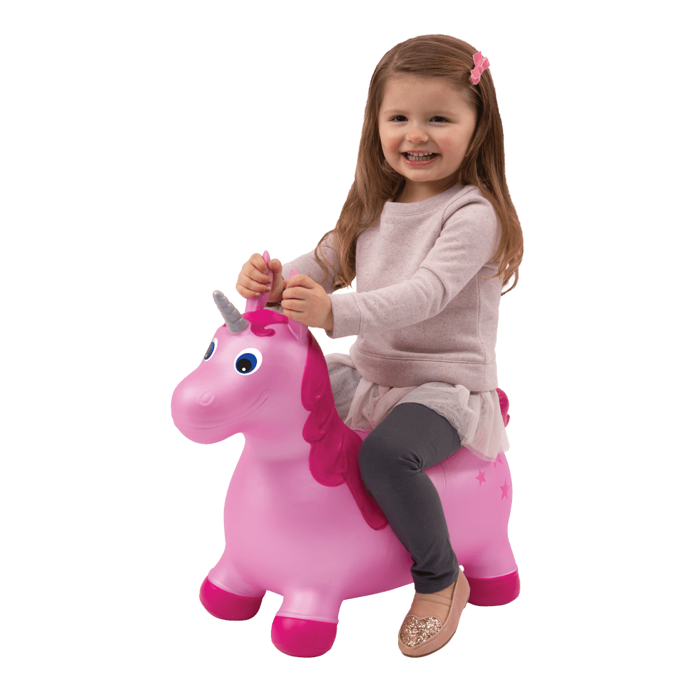 Bounce Buddy Unicorn, Children's Ride-On Toys, Ages 2-4 years old