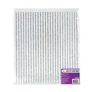 Horizon Group USA 9 Millimeter Iridescent Gemstone Sticker Sheet, 550 Count