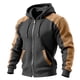 thumbnail image 2 of Ceisia Men's Regular-Fit Hooded Full-Zip Color-Blocked Quilted Hoodie Multi-Style Gift, 2 of 8