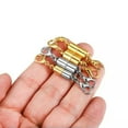thumbnail image 4 of GKNET 5pcs/lot Magnetic Clasps With Lobster Clasp For Bracelets Necklace Connectors-Black-7mm, 4 of 7