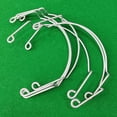 thumbnail image 2 of 6pcs Pockets Fixator 12pcs Screws Fix The Corner Net Pockets Of The Pool Table, 2 of 12