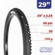 thumbnail image 2 of Llanta para bicicleta R29 x2.25 negra, 2 of 4
