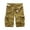 Khaki, variant on Lisingtool cargo shorts for men Men's Cargo Short Casual Cotton Shorts Work Short For Outdoor Short mens shorts Blue