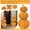 B, variant on 3-Piece Stackable Detachable Woven Pumpkin Decor, Handmade Rattan Pumpkins for Fall Harvest Halloween Thanksgiving Rustic Home Decor