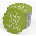 thumbnail image 4 of Inkdotpot Étiquettes de Douche pour Bébé en Feuille d'Argent Véritable, 100 Pcs, 4 of 6