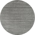thumbnail image 1 of Ahgly Company Indoor Round Contemporary Gray Abstract Area Rugs, 4' Round, 1 of 6