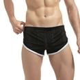 thumbnail image 2 of Sngxgn Men’s Boxer Briefs, Stretch Underwear Fit Low Rise(Black,XXL), 2 of 4