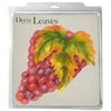 EuroQuest Imports Deco Grape Cluster Parchment Leaves, Package of 20