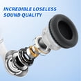thumbnail image 2 of Auriculares inalámbricos Bluetooth Uliptz 65H Playtime Silver, 2 of 7