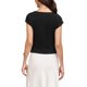 thumbnail image 3 of INSPIRAR Top de trabajo chic sin mangas para mujeres, con cuello redondo, camisetas de negocios casuales con cinturón, color negro M, 3 of 6