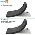 thumbnail image 6 of CoverON For Apple iPhone 16e Case, Flexible Slim Lightweight TPU Minimal Phone Cover, Black, 6 of 7