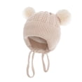 thumbnail image 1 of Gorro De Invierno Para Niños, Gorro Grueso Para Niños Y Niñas, Gorro De Punto Para Bebés, Gorro De Bebé, Gorro Cálido Con Pompón Monstrate AP006664-01, 1 of 6