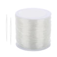 thumbnail image 1 of String for Bracelets, Elastic String Jewelry , Big Eye Beading Designed with Large the Middle to Fit All Sizes Thread 1.5mm 55m, 1 of 8