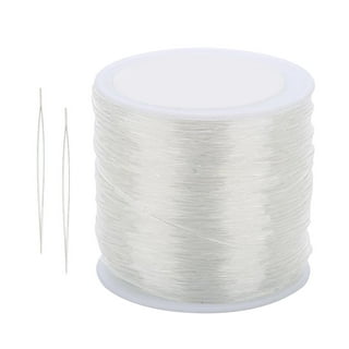 Hemlock Knitting Kit 0.6mm Elastic String, Stretchy Bracelet String Crystal String Bead Cord for Bracelet, Beading and Jewelry Making 50m, Women's, Size: One