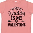 thumbnail image 4 of Inktastic Daddy is My Valentine Holiday Girls Toddler T-Shirt, 4 of 5