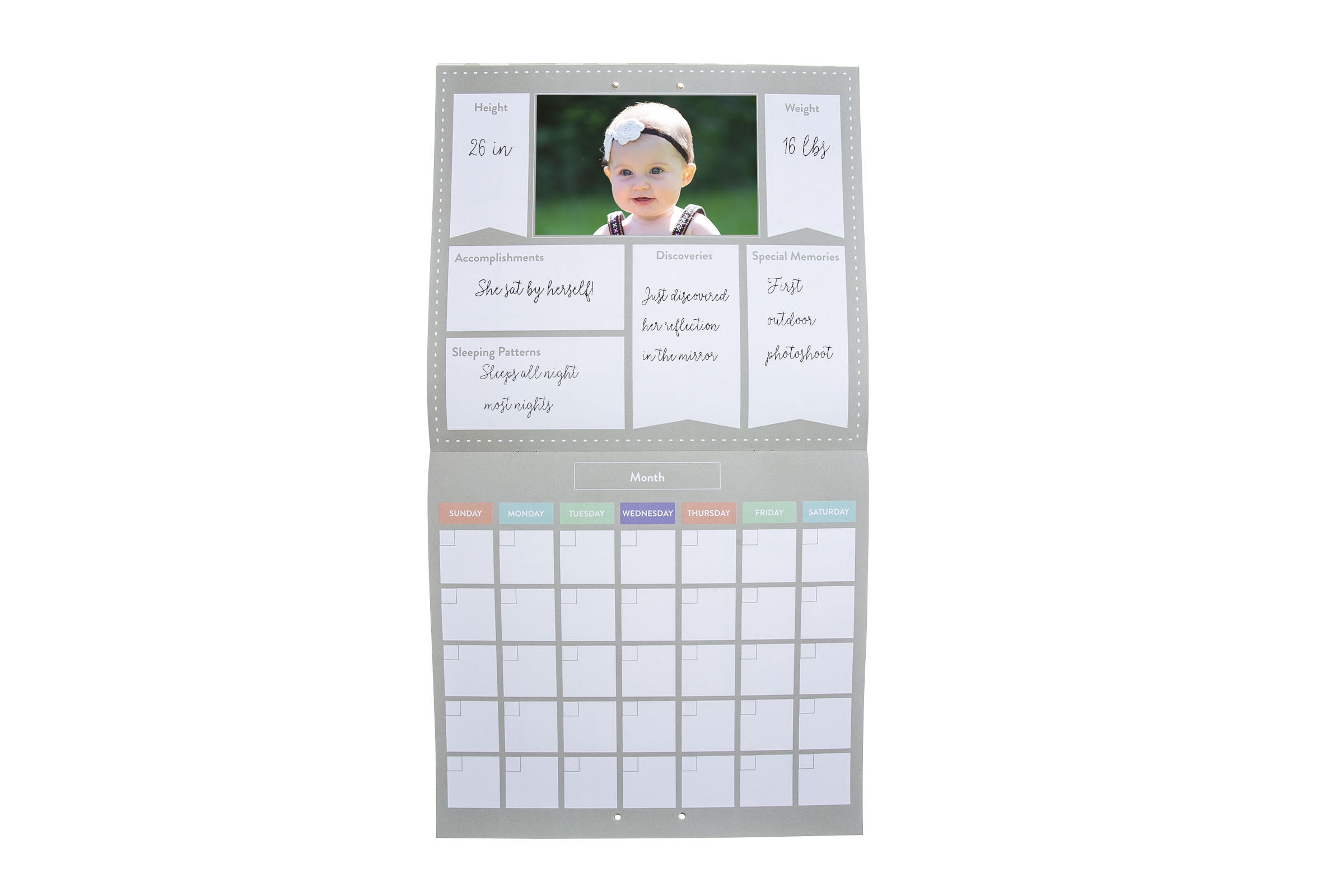 Pearhead Baby’s First Calendar furniturezstore