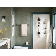 thumbnail image 5 of Moen YB5108BL Voss Matte Black Pivoting Paper Holder, 5 of 6