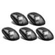 thumbnail image 2 of 9 LED Car Cab Roof Marker Lights For Truck SUV LED DC 12V Black Smoked Lens White Lamp Car External Lights, 2 of 5