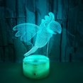 thumbnail image 1 of YSITIAN 3D bird night light USB powered 7-color LED light, suitable for children's gift bedroom decoration YT-13871, 1 of 5