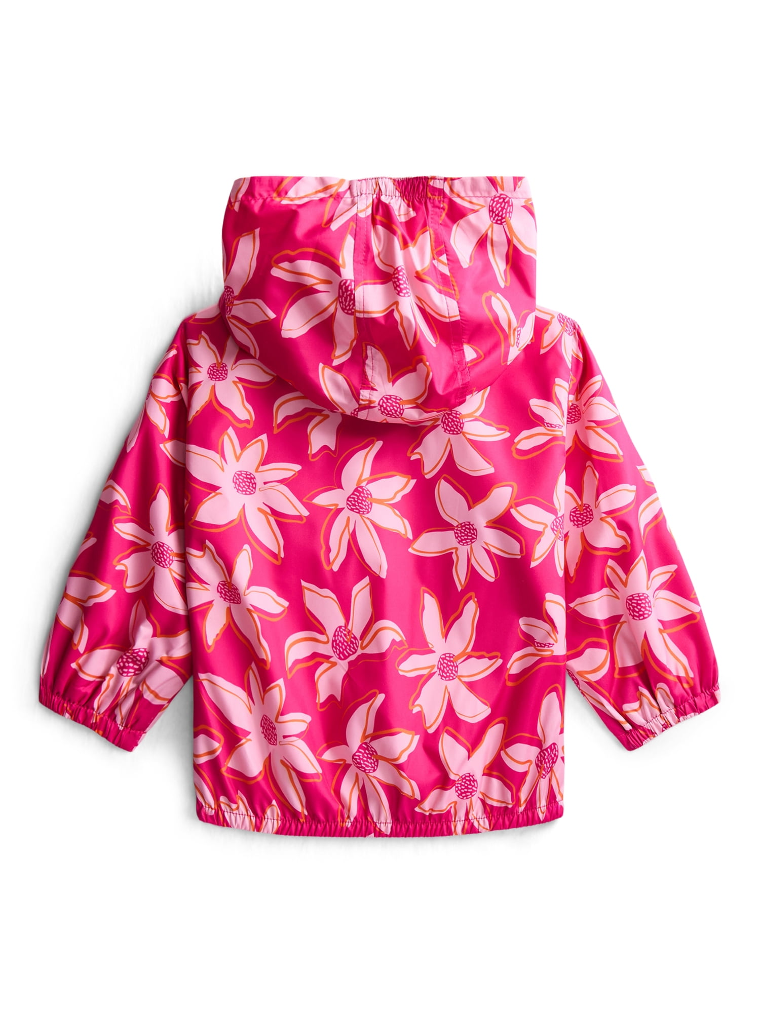 Character Toddler Girl Half- Zip Windbreaker with Hood, Sizes 2T-5T